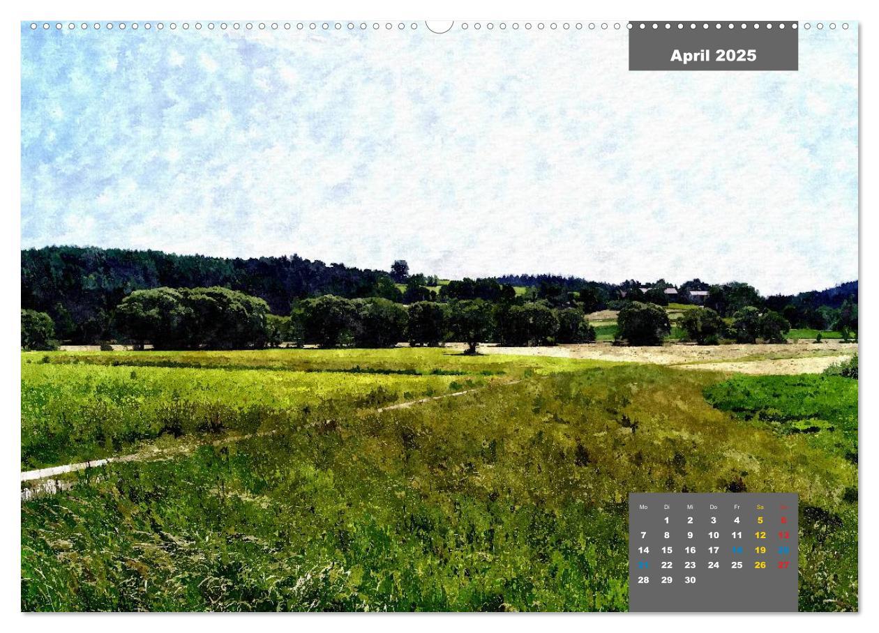 Bild: 9783435789641 | Heimatliches Bayern in Aquarell (Wandkalender 2025 DIN A2 quer),...