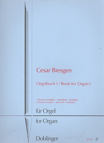 Cover: 9790012165712 | Orgelbuch I | Cesar Bresgen | Buch | Doblinger Verlag