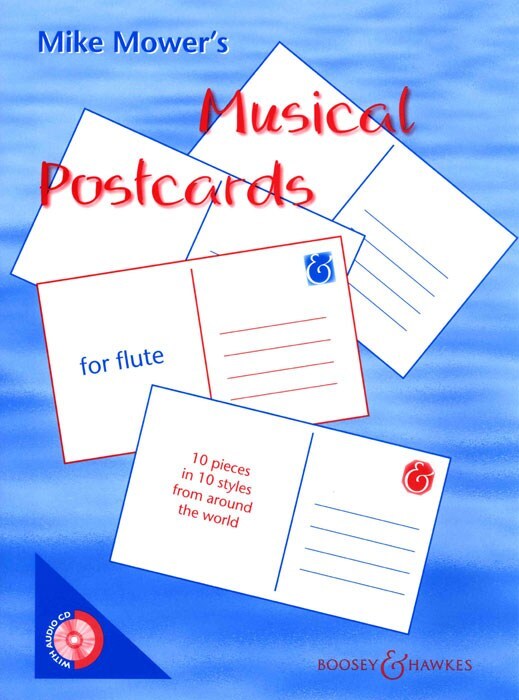 Cover: 9790060105272 | Musical Postcards for Flute | Boosey and Hawkes | EAN 9790060105272