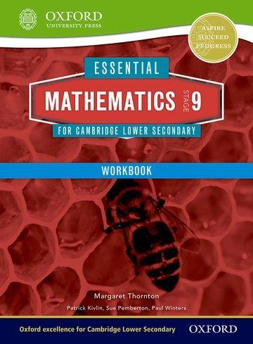 Cover: 9781408519905 | Essential Mathematics for Cambridge Lower Secondary Stage 9 Workbook