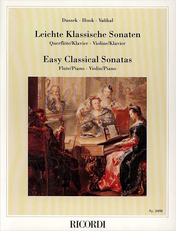 Cover: 9790204224982 | Leichte klassische Sonaten | Vanhal | Buch | 2008 | Ricordi Berlin