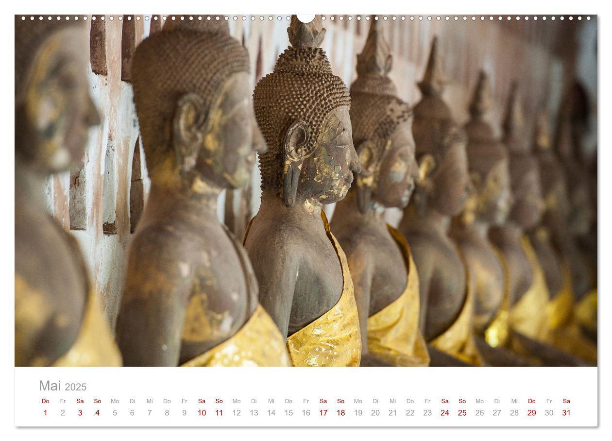 Bild: 9783383956980 | BUDDHA - Im Reich der Achtsamkeit (Wandkalender 2025 DIN A2 quer),...