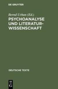 Cover: 9783484190238 | Psychoanalyse und Literaturwissenschaft | Bernd Urban | Buch