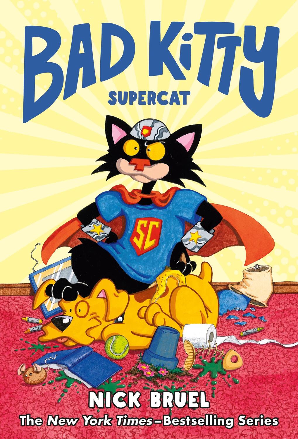 Cover: 9781250749987 | Bad Kitty: Supercat (Graphic Novel) | Nick Bruel | Buch | Gebunden