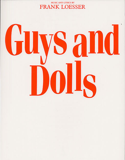 Cover: 9780711917422 | Guys And Dolls - Vocal Selections | Frank Loesser | Einzelstimme