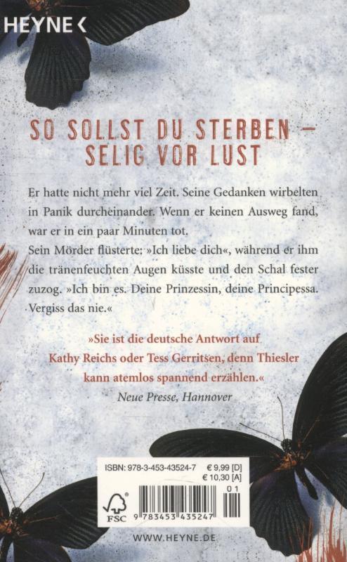 Rückseite: 9783453435247 | Nachtprinzessin | Sabine Thiesler | Taschenbuch | Deutsch | 2013