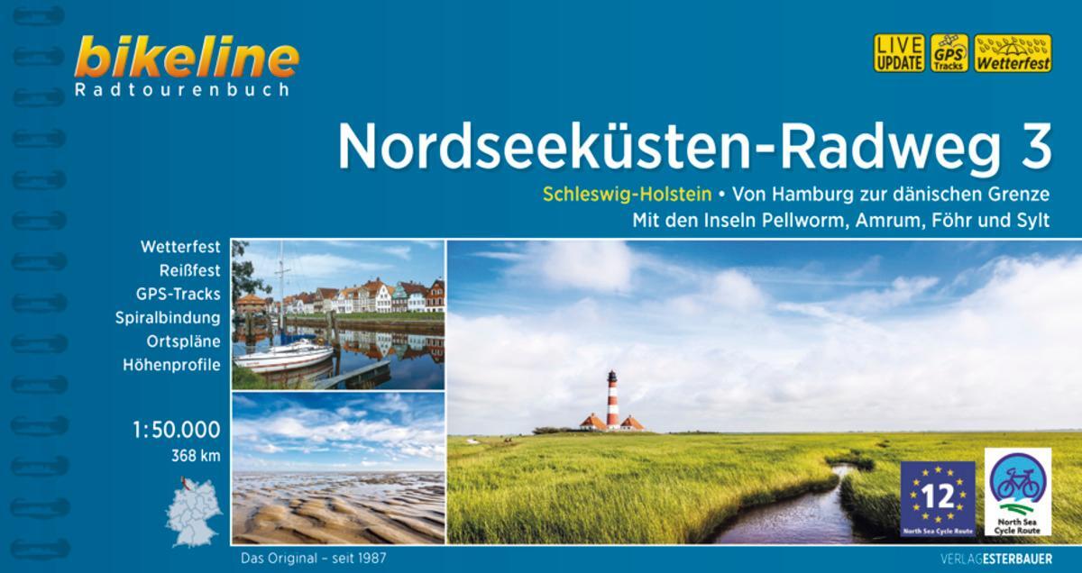 Cover: 9783711100078 | Nordseeküsten-Radweg. 1:75000 / Nordseeküsten-Radweg 3 | Verlag | Buch