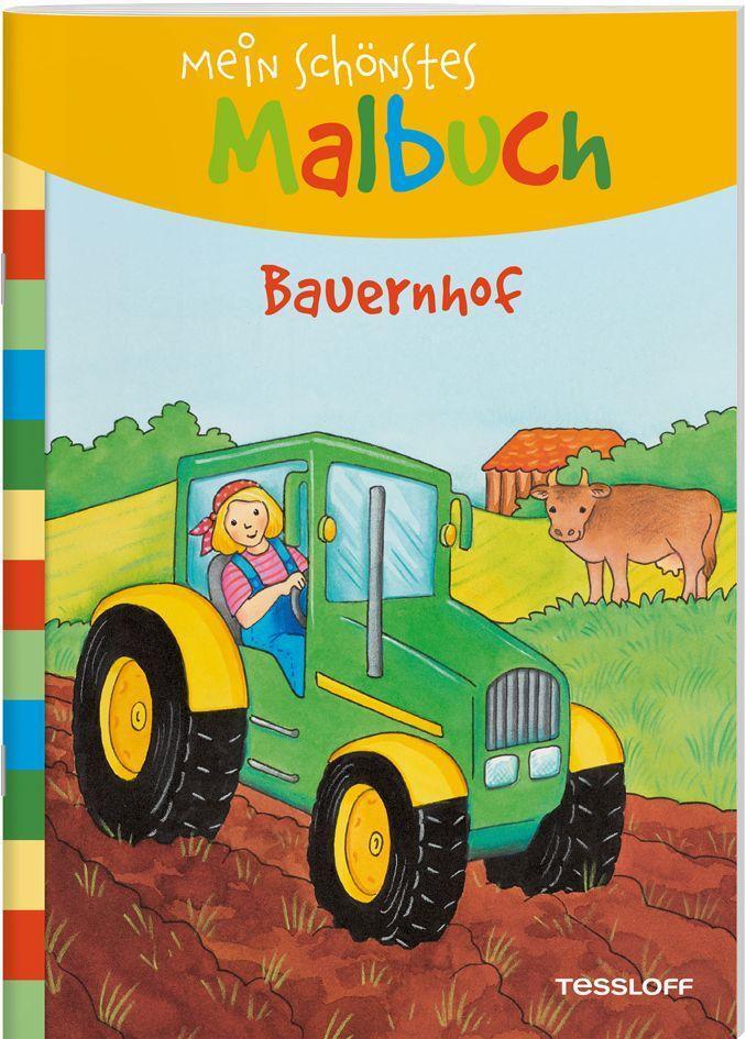 Cover: 9783788641344 | Mein schönstes Malbuch. Bauernhof | Malen für Kinder ab 5 Jahren