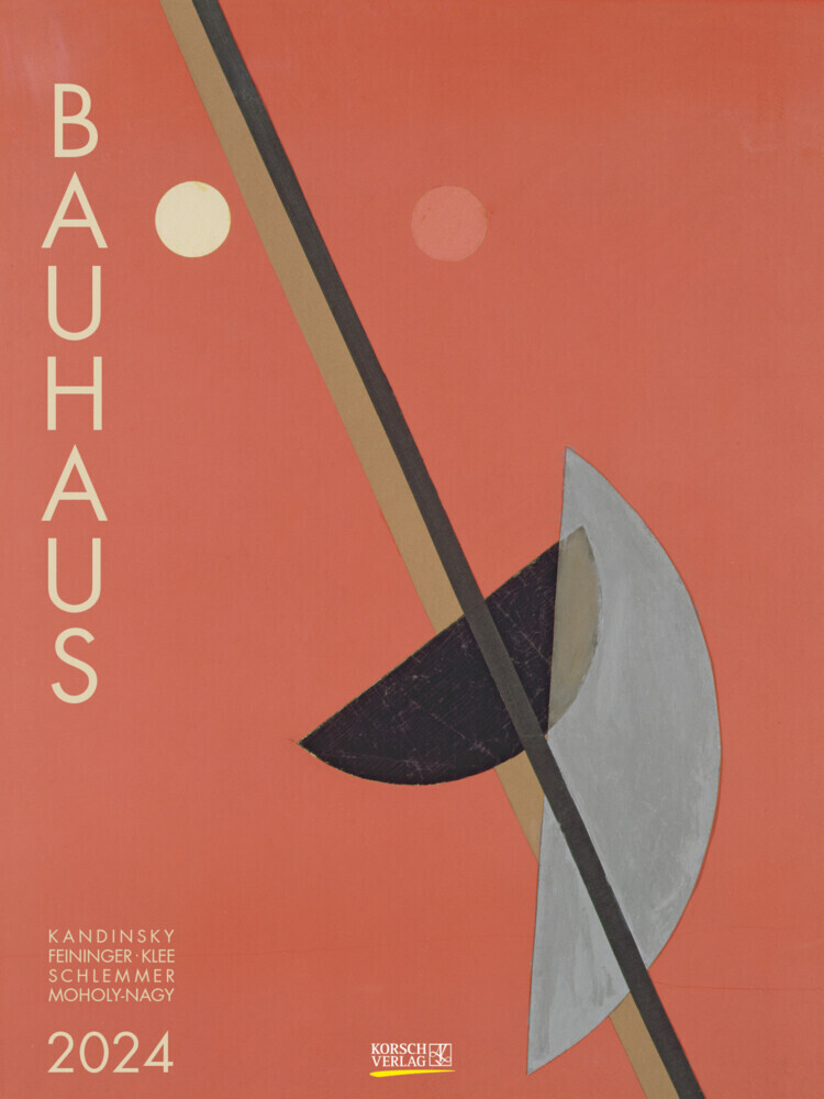 Cover: 9783731860372 | Bauhaus 2024 | Korsch Verlag | Kalender | Spiralbindung | 14 S. | 2024