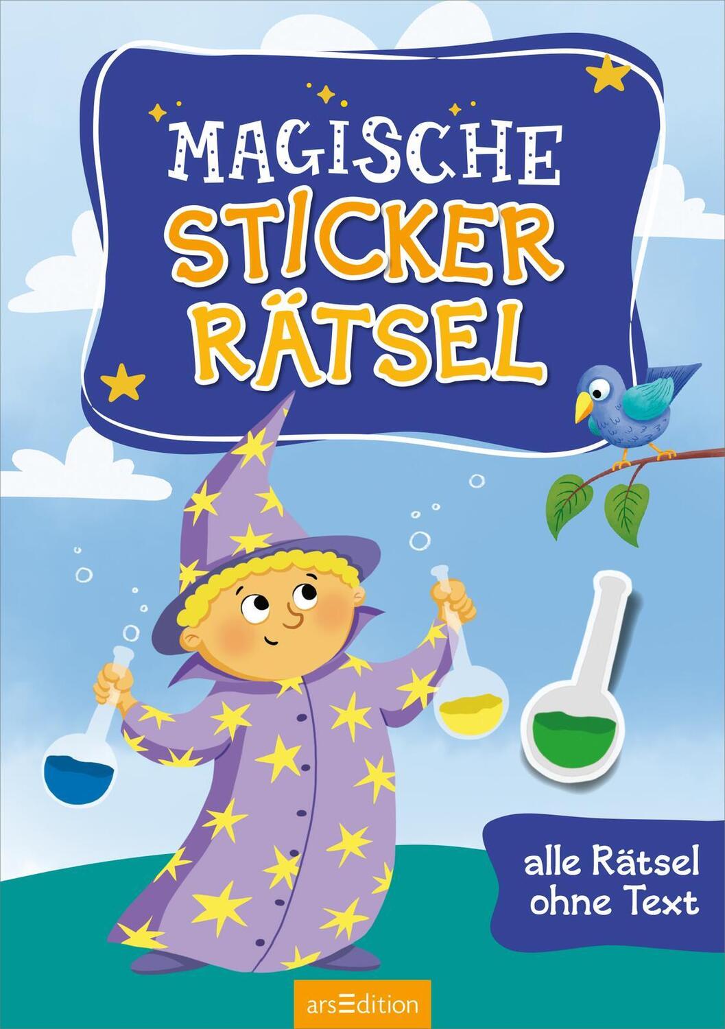 Bild: 9783845856117 | Magische Sticker-Rätsel | Alle Rätsel ohne Text | Taschenbuch | 32 S.