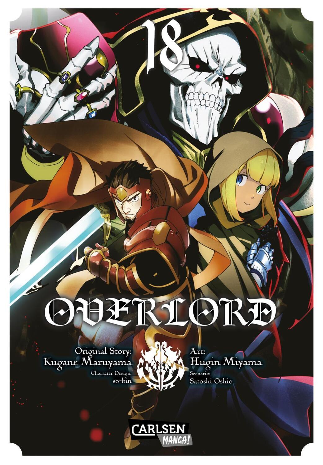 Cover: 9783551801111 | Overlord 18 | Der Isekai-Manga zum Animehit! | Hugin Miyama (u. a.)