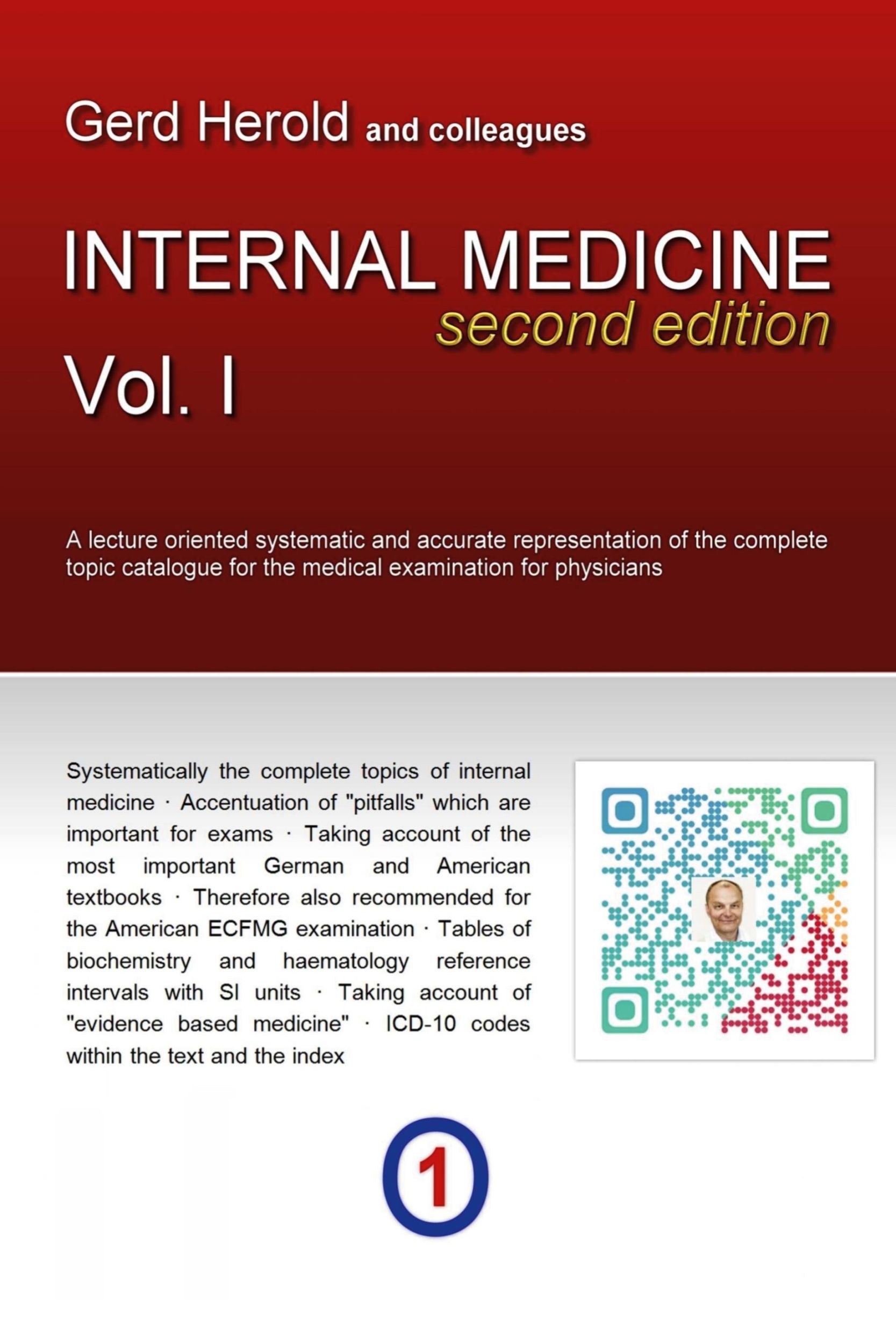 Cover: 9781291727333 | HEROLD's Internal Medicine (Second Edition) - Vol. 1 | Gerd Herold