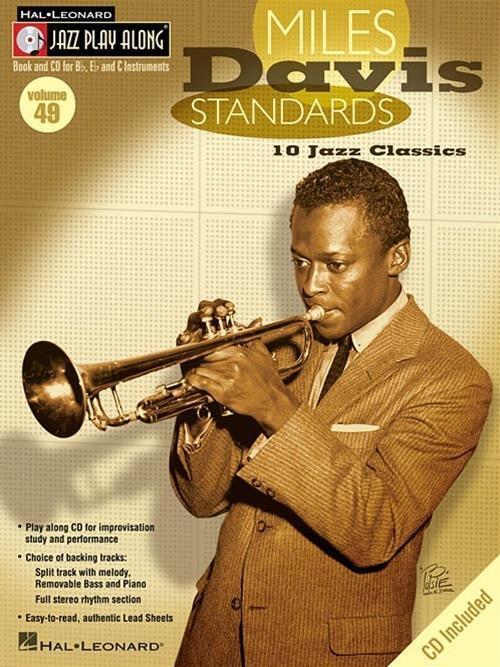 Cover: 9780634090776 | Miles Davis Standards: Jazz Play-Along Volume 49 [With CD (Audio)]