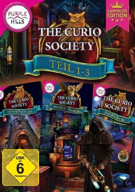 Cover: 4017404033943 | Curio Society, Teil 1-3, 1 DVD-ROM (Sammleredition) | CD-ROM | 2020