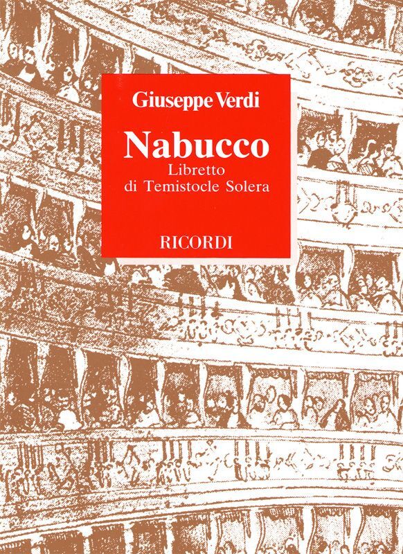 Cover: 9788875920869 | Nabucco | Giuseppe Verdi | Textheft | 1987 | Ricordi