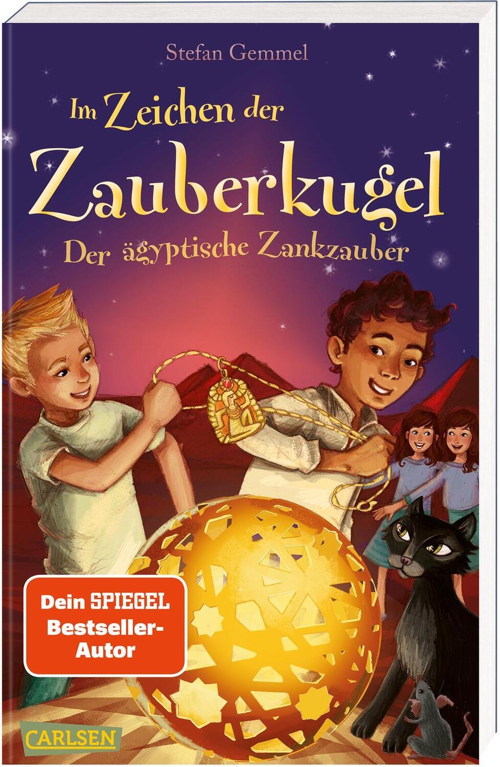 Cover: 9783551321664 | Im Zeichen der Zauberkugel 3: Der ägyptische Zankzauber | Gemmel