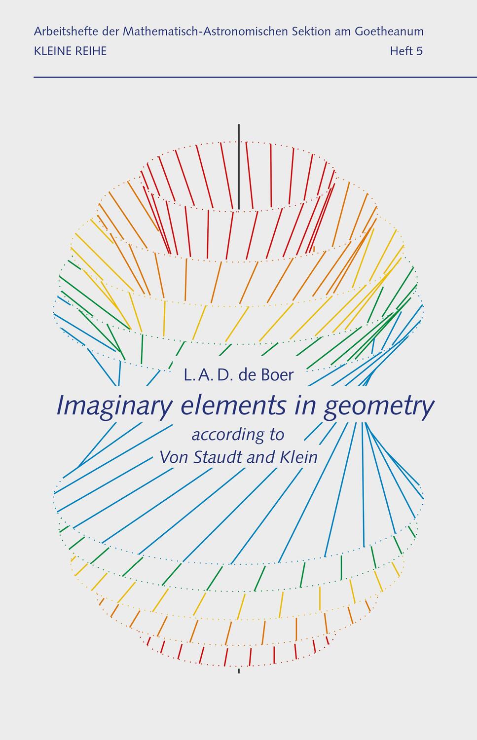 Cover: 9783723517444 | Imaginary elements in geometry | according to Von Staudt and Klein