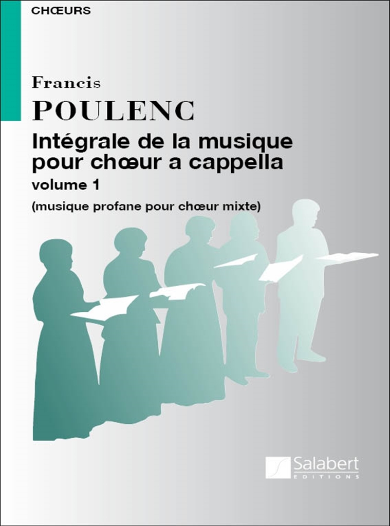 Cover: 9790048004023 | Integrale De La Musique Choeur a Cappella Vol. 1 | Francis Poulenc