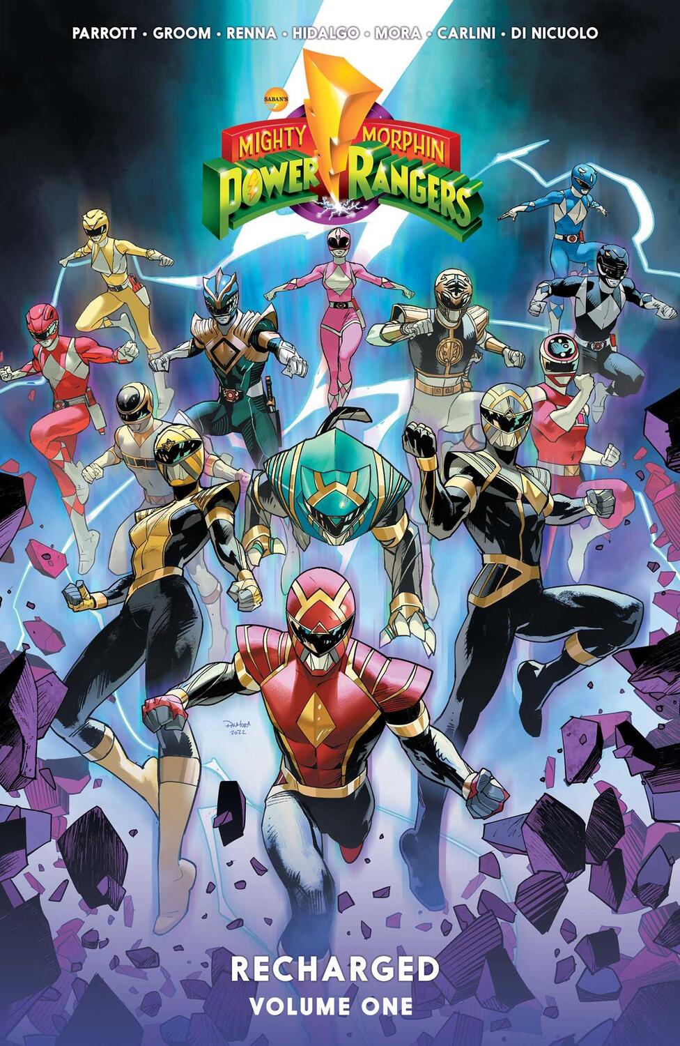 Cover: 9781684158959 | Mighty Morphin Power Rangers: Recharged Vol. 1 | Flores (u. a.) | Buch