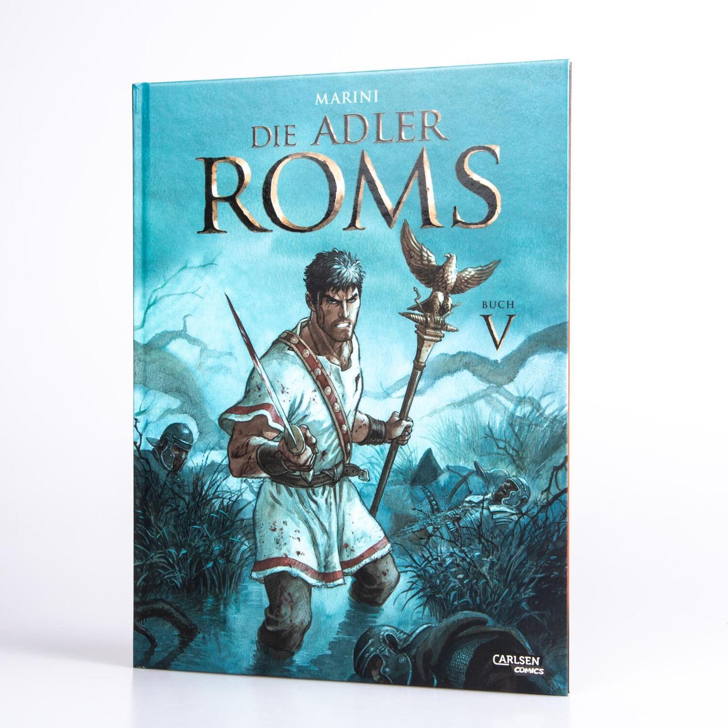 Bild: 9783551792006 | Die Adler Roms (Hardcover) 5: Buch V | Enrico Marini | Taschenbuch