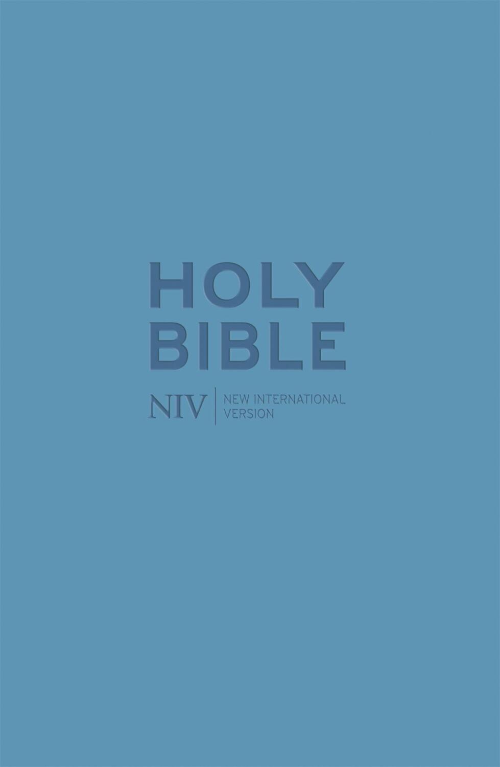 Cover: 9781444749762 | NIV Pocket Cyan Soft-tone Bible with Zip | New International Version