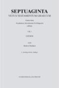 Cover: 9783525534021 | Septuaginta. Band 8,3 | Buch | 208 S. | Deutsch | 2008