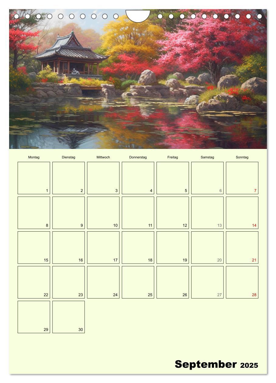 Bild: 9783435865826 | Im japanischen Garten. Zauberhafte Illustrationen (Wandkalender...