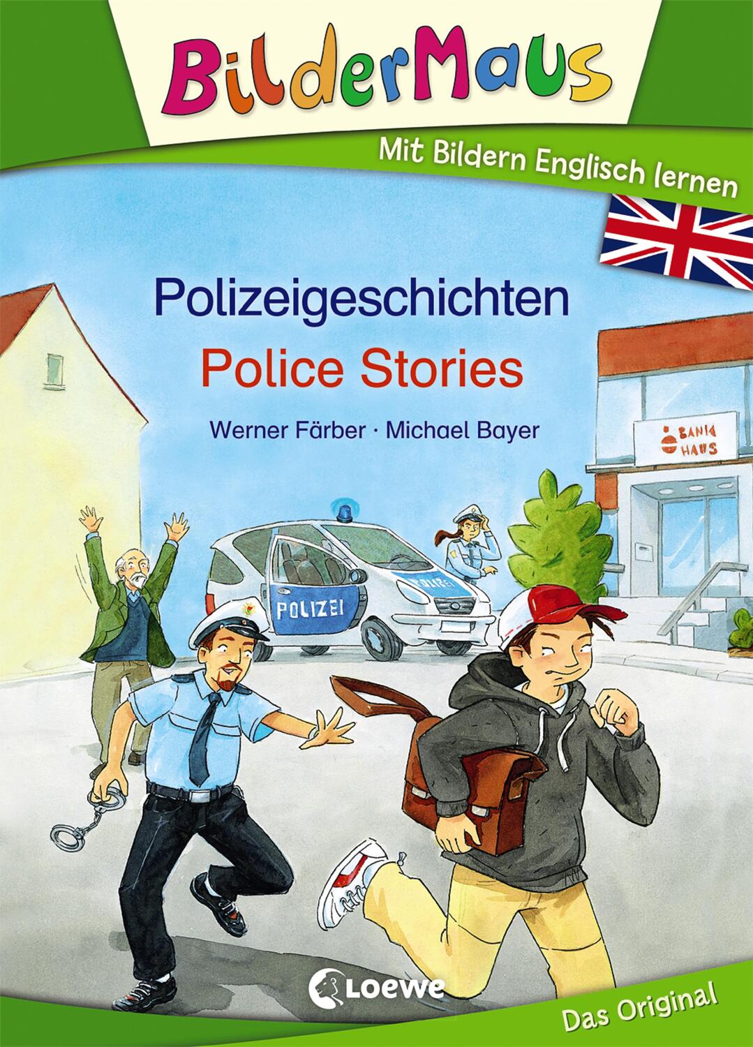 Cover: 9783785588253 | Bildermaus - Mit Bildern Englisch lernen- Polizeigeschichten -...