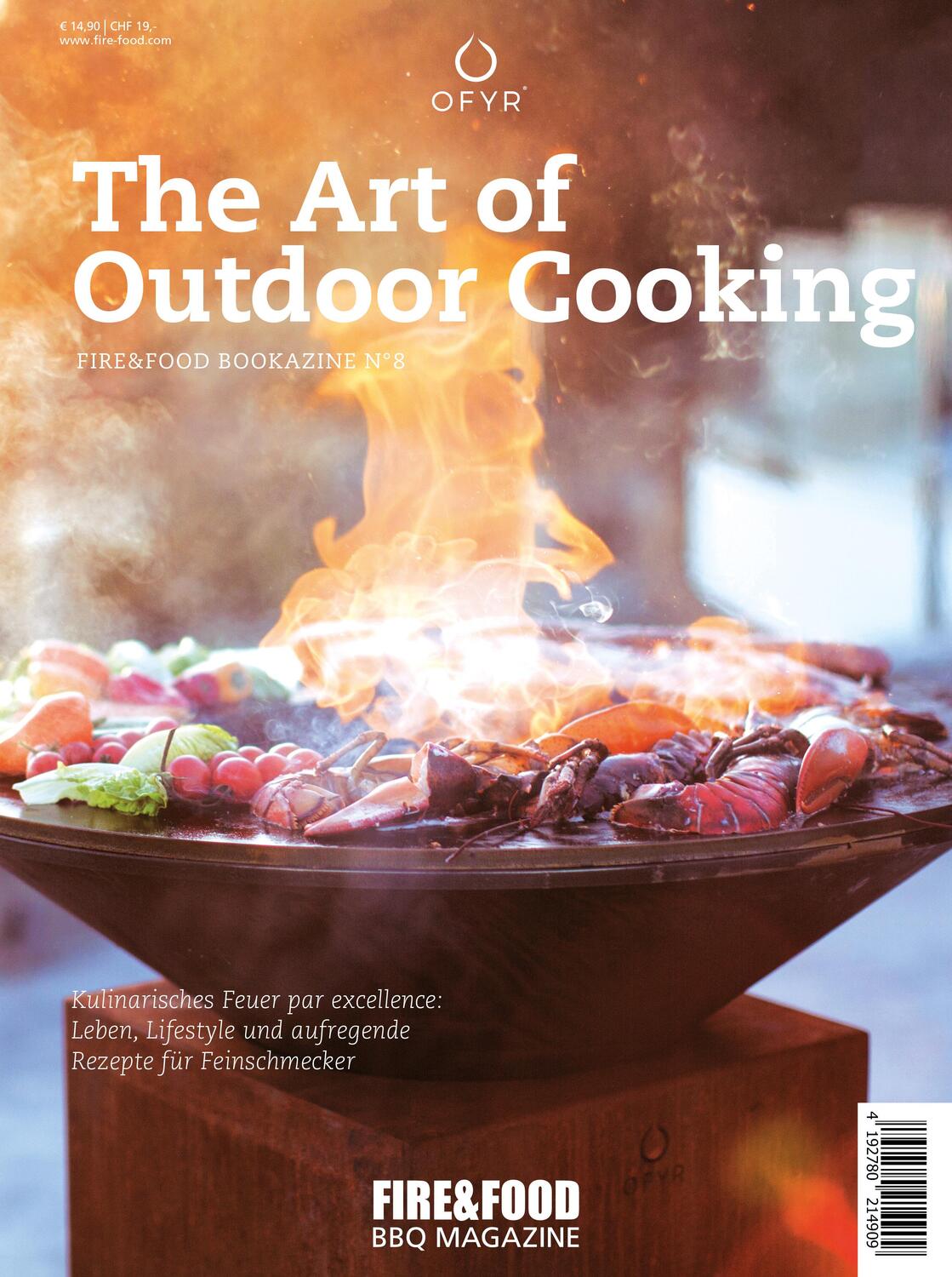 Cover: 4192780214909 | The Art of Outdoor Cooking | FIRE & FOOD Bookazine N° 8 | Taschenbuch
