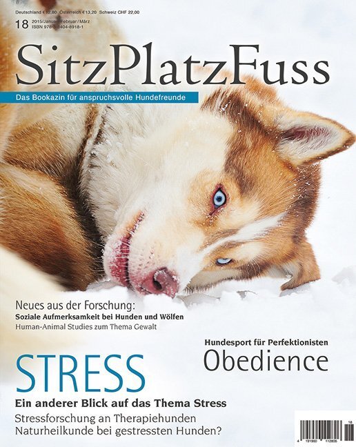 Cover: 9783840489181 | SitzPlatzFuss, Ausgabe 18 | Stress beim Hund | Cadmos Verlag | Buch