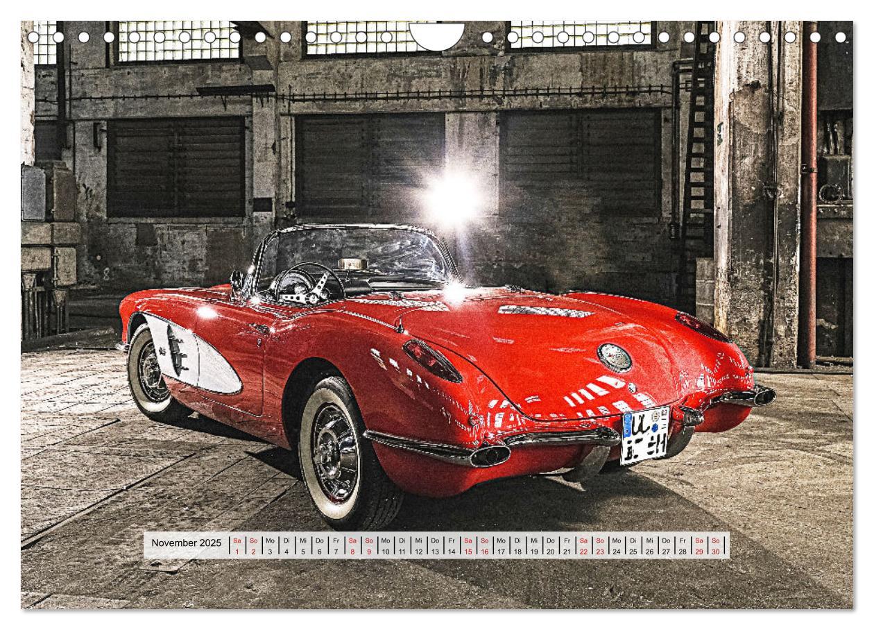 Bild: 9783383998829 | American Deam Car Corvette C1 (Wandkalender 2025 DIN A4 quer),...