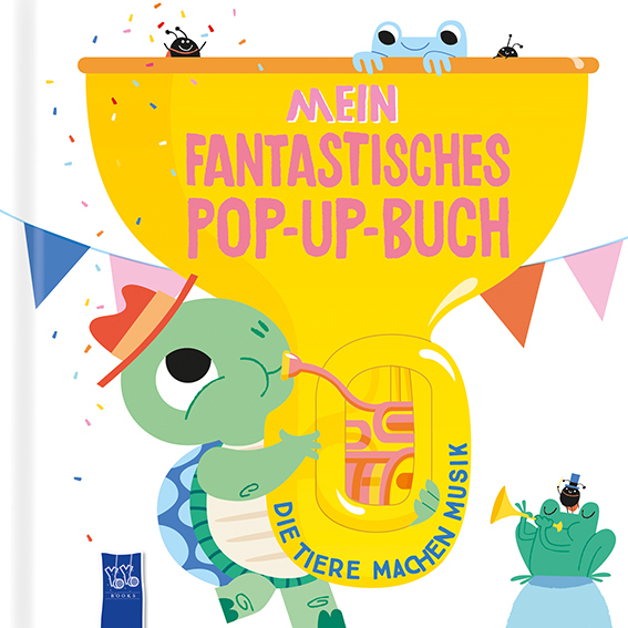 Cover: 9789464545975 | Mein fantastisches Pop-Up-Buch - Die Tiere machen Musik | Peter Gennet