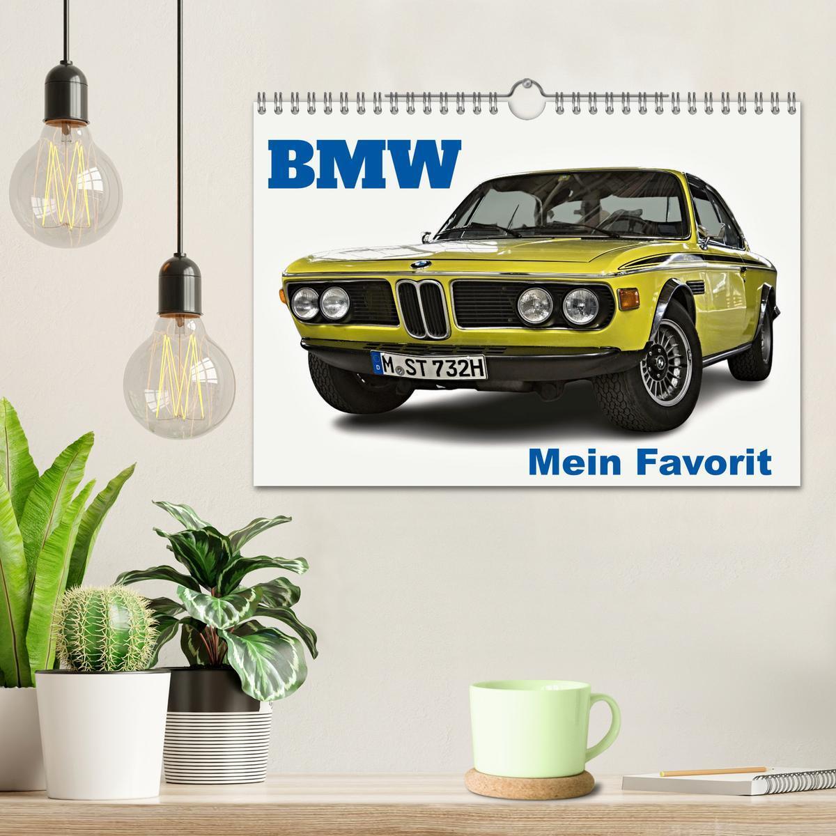 Bild: 9783383802300 | BMW Mein Favorit (Wandkalender 2025 DIN A4 quer), CALVENDO...