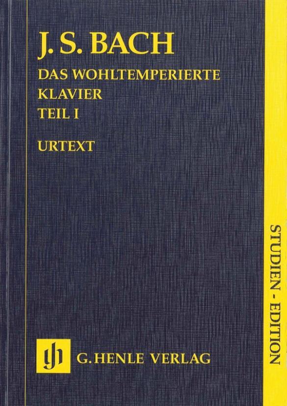 Cover: 9790201890142 | Das Wohltemperierte Klavier Teil I HN 9014 | Urtext. Studien-Edition