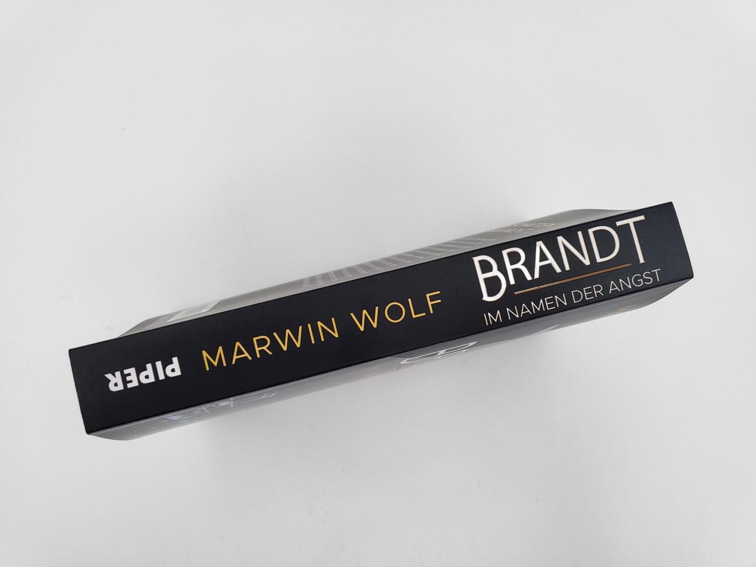 Bild: 9783492063265 | Brandt - Im Namen der Angst | Marwin Wolf | Taschenbuch | 336 S.