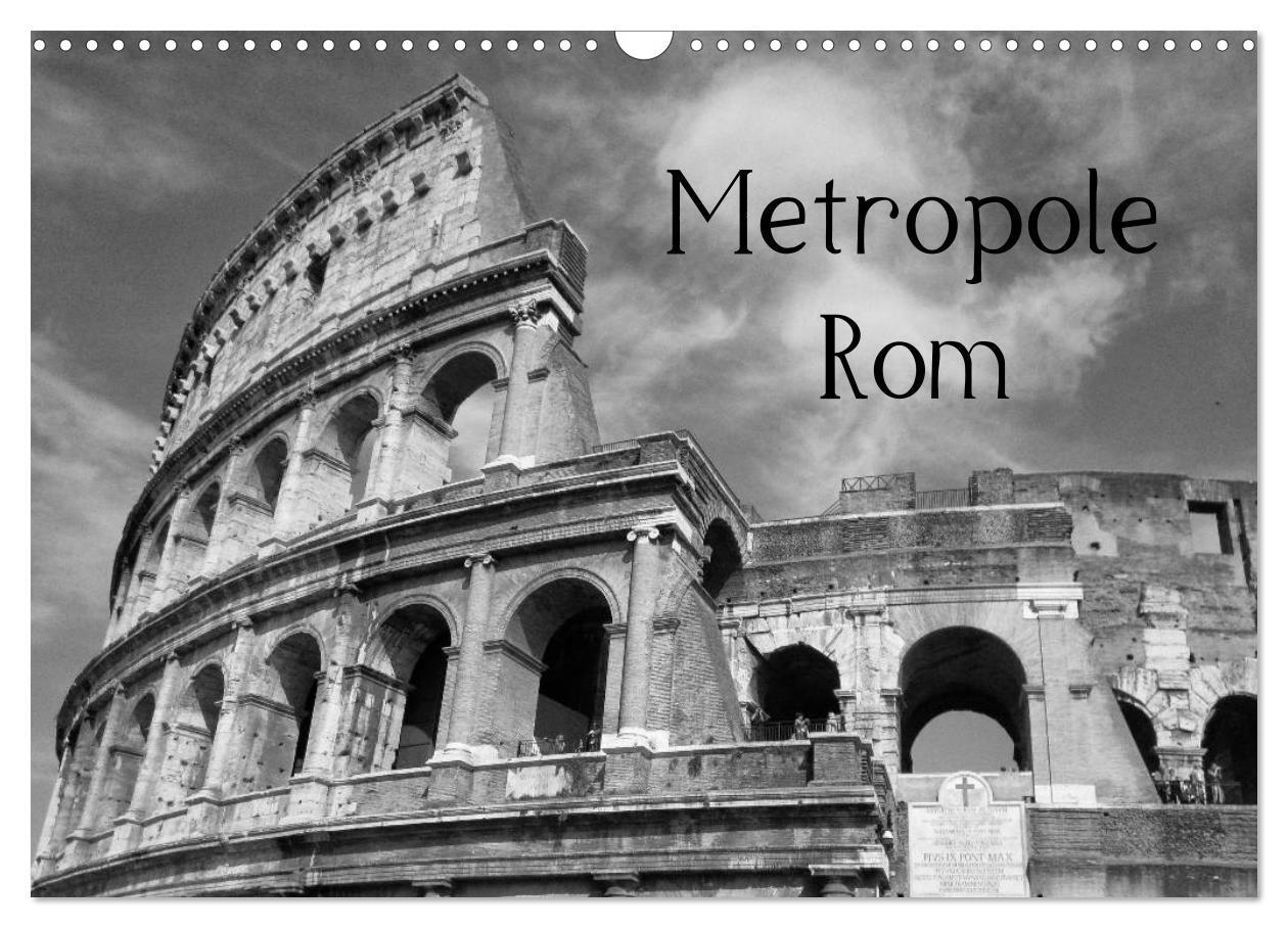 Cover: 9783383617300 | Metropole Rom (Wandkalender 2024 DIN A3 quer), CALVENDO Monatskalender