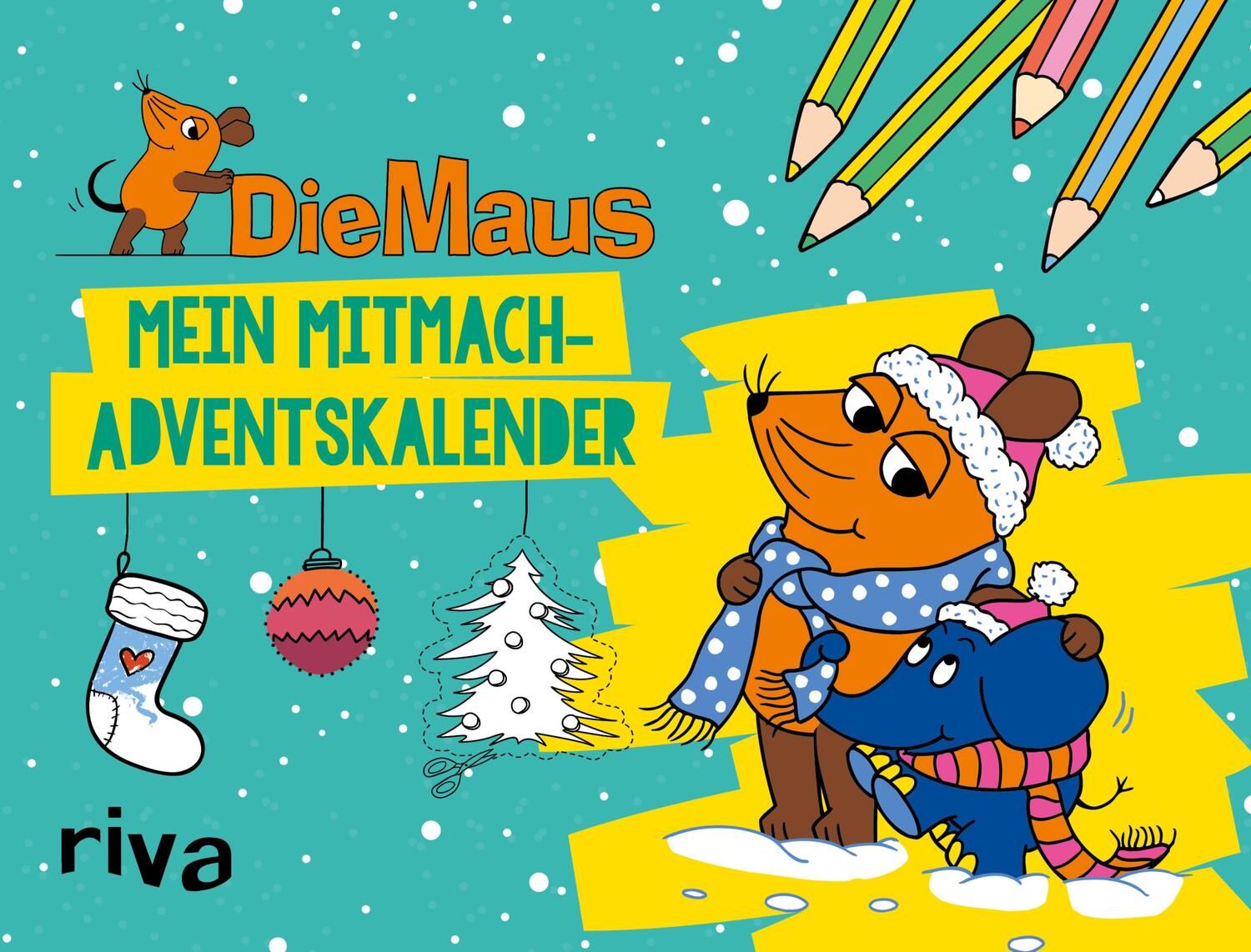 Cover: 9783742315526 | Die Maus - Mein Mitmach-Adventskalender | Kalender | Deutsch | riva