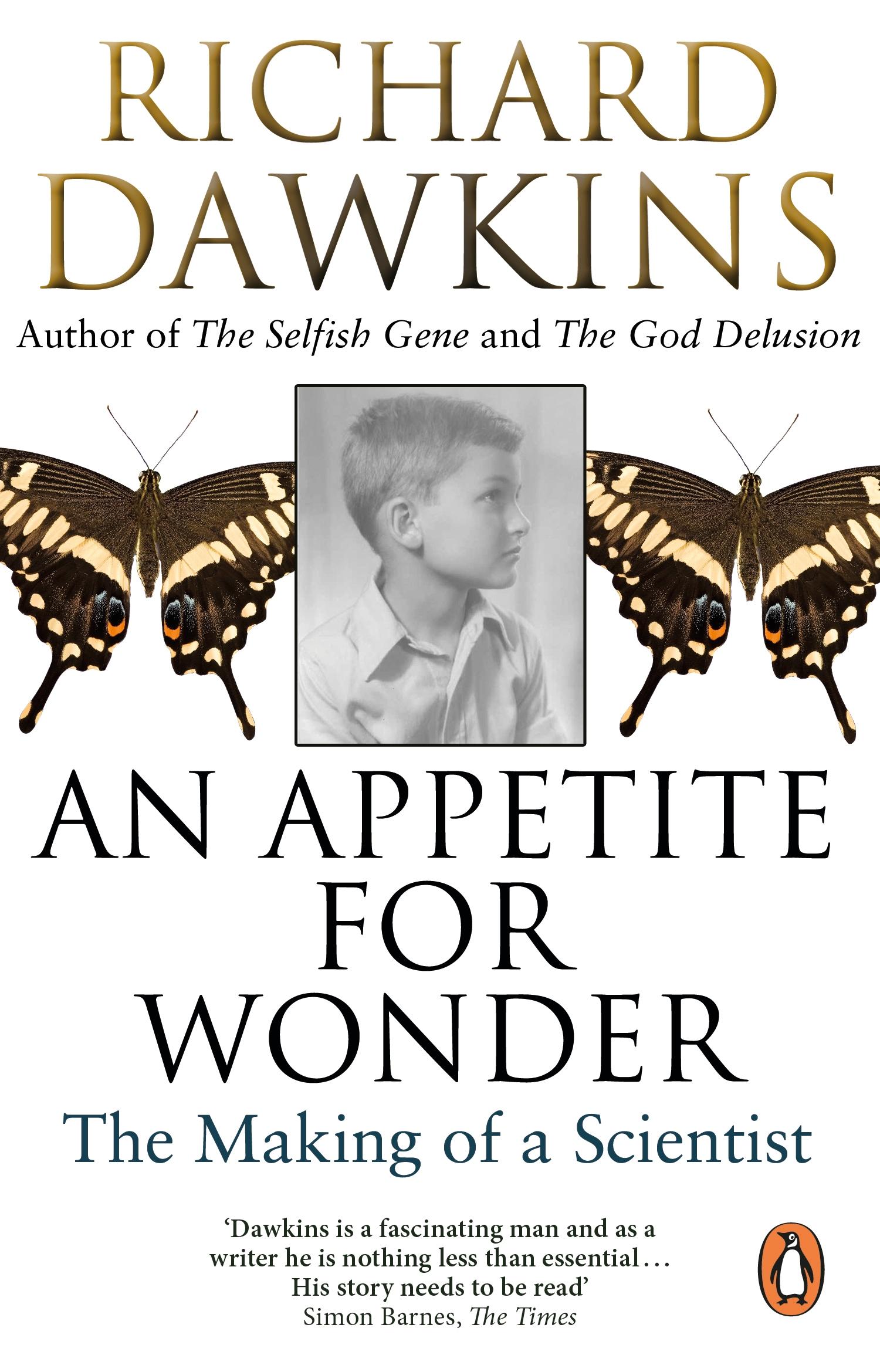 Cover: 9780552779050 | An Appetite For Wonder: The Making of a Scientist | Richard Dawkins