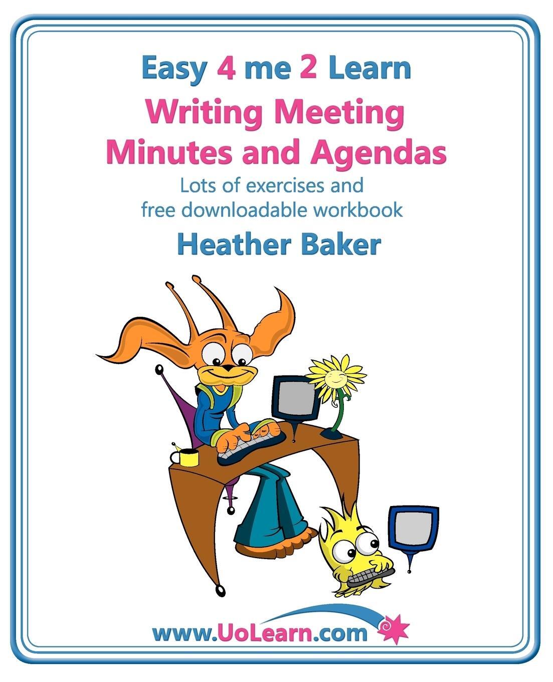 Cover: 9781849370394 | Writing Meeting Minutes and Agendas. Taking Notes of Meetings....