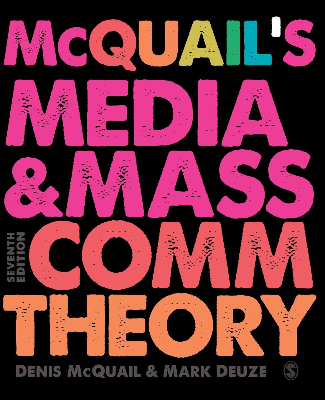 Cover: 9781473902510 | McQuail¿s Media and Mass Communication Theory | Denis Mcquail (u. a.)