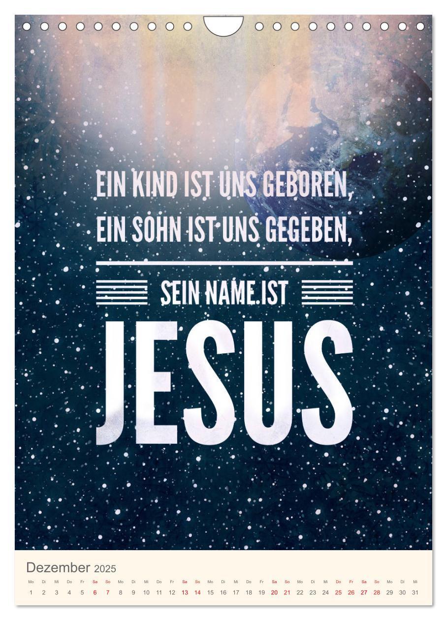 Bild: 9783435976218 | Namen von Jesus (Wandkalender 2025 DIN A4 hoch), CALVENDO...