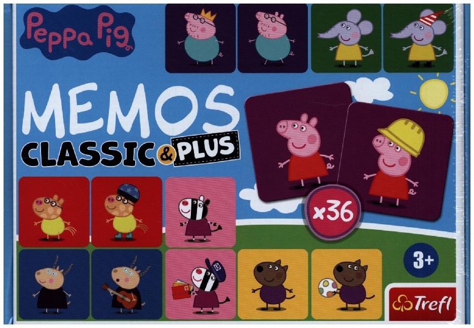 Cover: 5900511022704 | Memos classic&plus Peppa Pig (Kinderspiel) | Spiel | In Spielebox