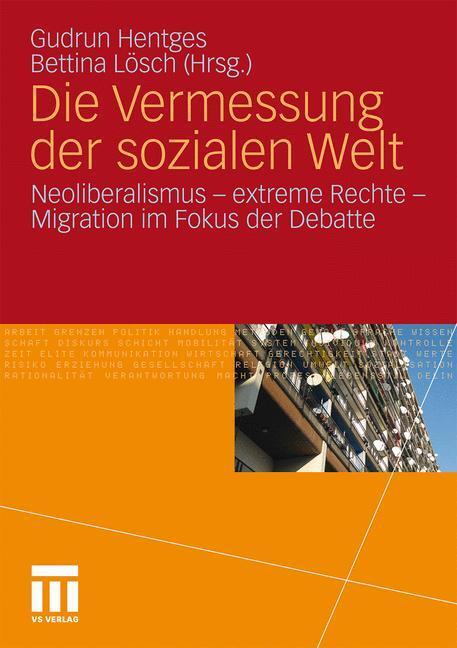 Cover: 9783531168296 | Die Vermessung der sozialen Welt | Bettina Lösch (u. a.) | Taschenbuch