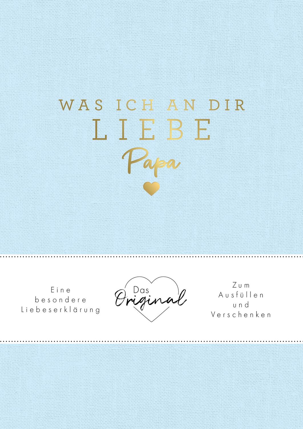 Cover: 9783742323767 | Was ich an dir liebe, Papa | Alexandra Reinwarth | Buch | 96 S. | 2023