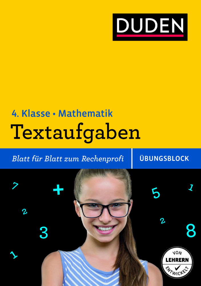 Cover: 9783411739332 | Textaufgaben, 4. Klasse | Blatt für Blatt zum Rechenprofi | Buch