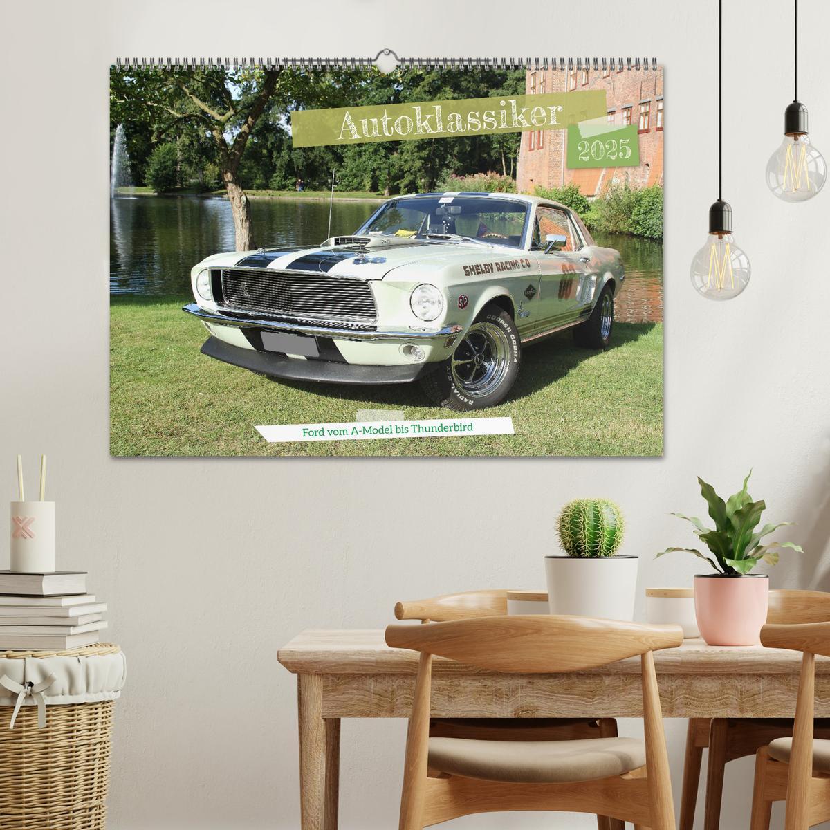 Bild: 9783383946226 | Autoklassiker Ford vom A-Model bis Thunderbird (Wandkalender 2025...