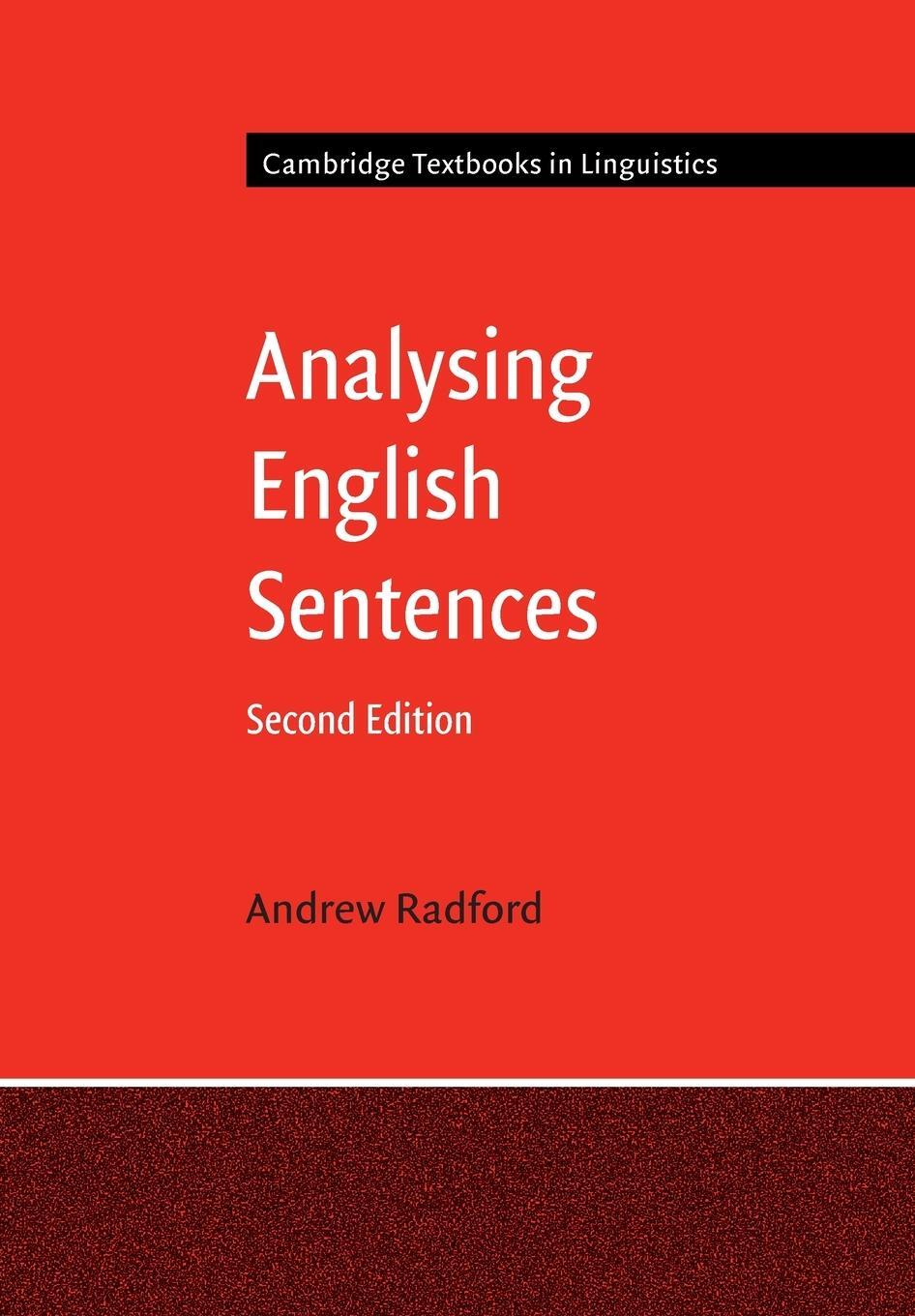 Cover: 9780521669702 | Analysing English Sentences | Andrew Radford | Taschenbuch | Paperback