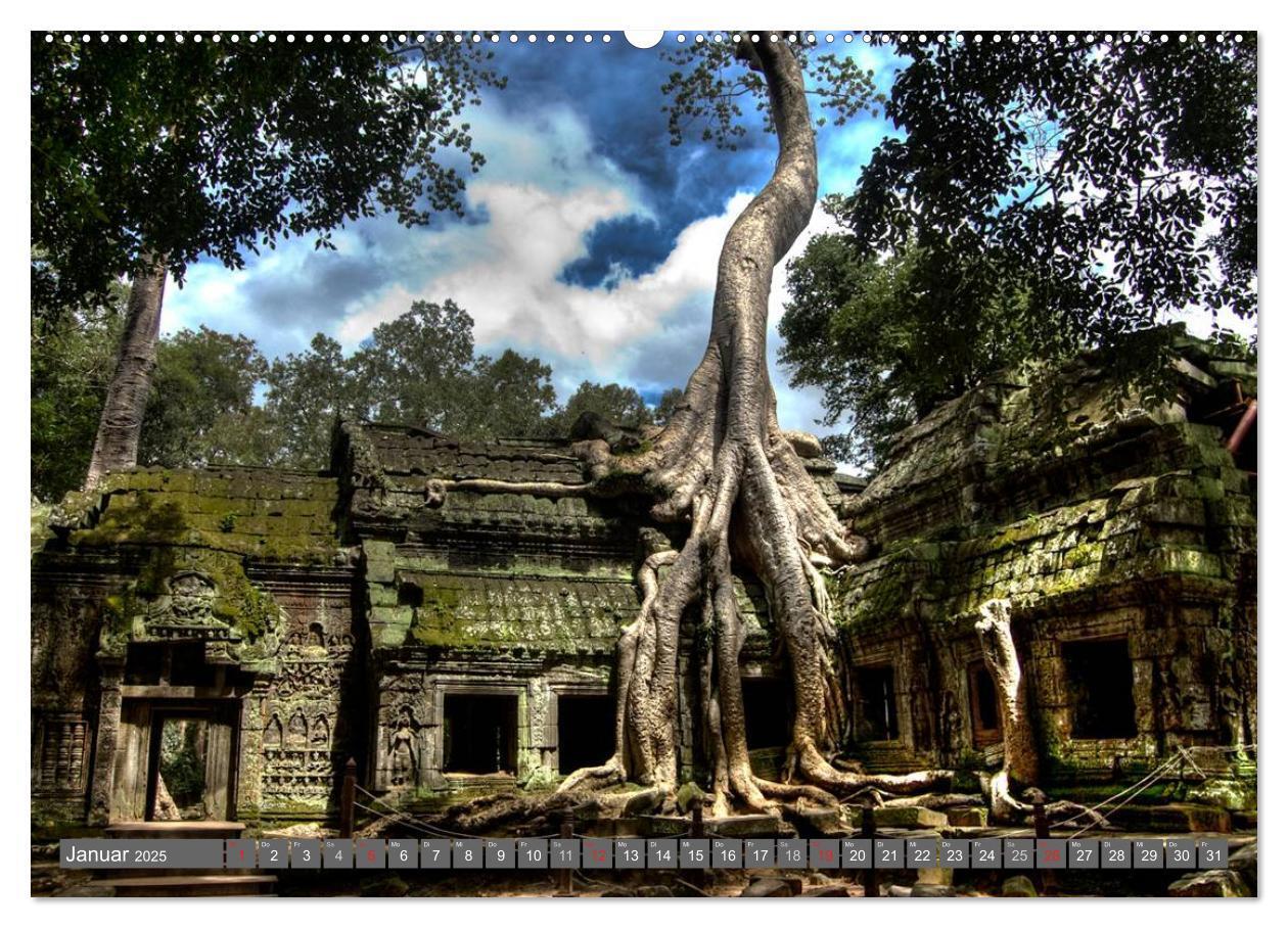 Bild: 9783435693689 | Kambodscha ¿ Angkor Wat (hochwertiger Premium Wandkalender 2025 DIN...