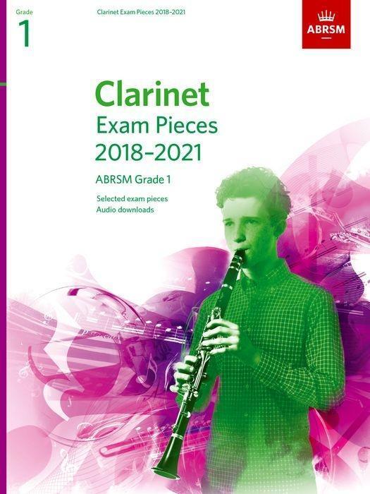 Cover: 9781848497955 | Clarinet Exam Pieces 2018-2021 Grade 1 | ABRSM | Buch + Online-Audio