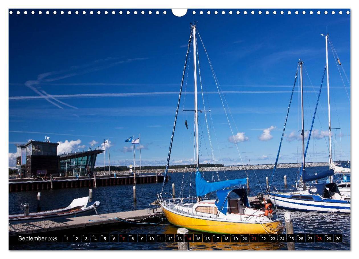 Bild: 9783435549481 | Barth - Idyll zwischen Bodden und Ostsee (Wandkalender 2025 DIN A3...